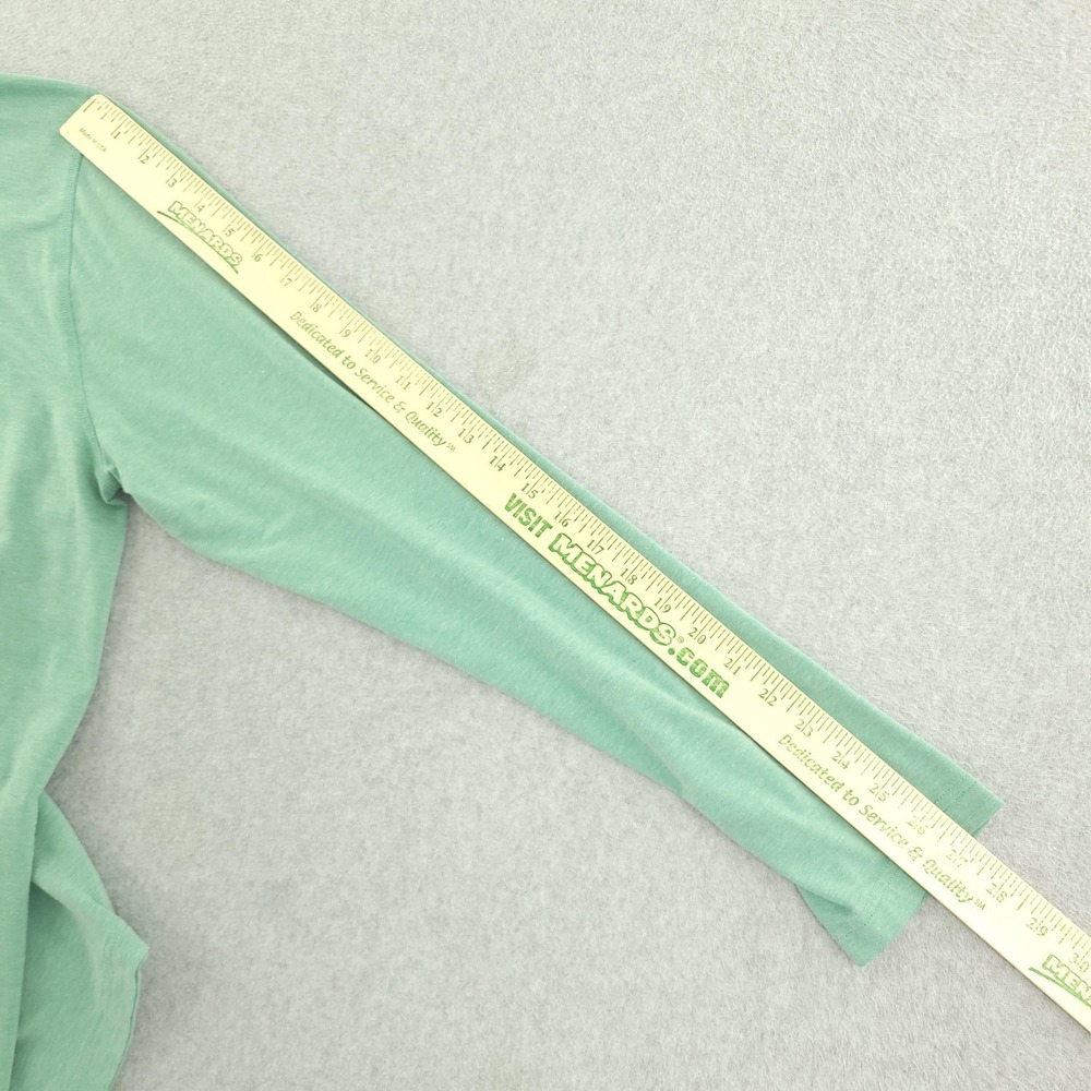 Travis Mathew Pullover Mens XL Green 1/4 Zip Long Sleeve Stripe Golf Top - Picture 8 of 8